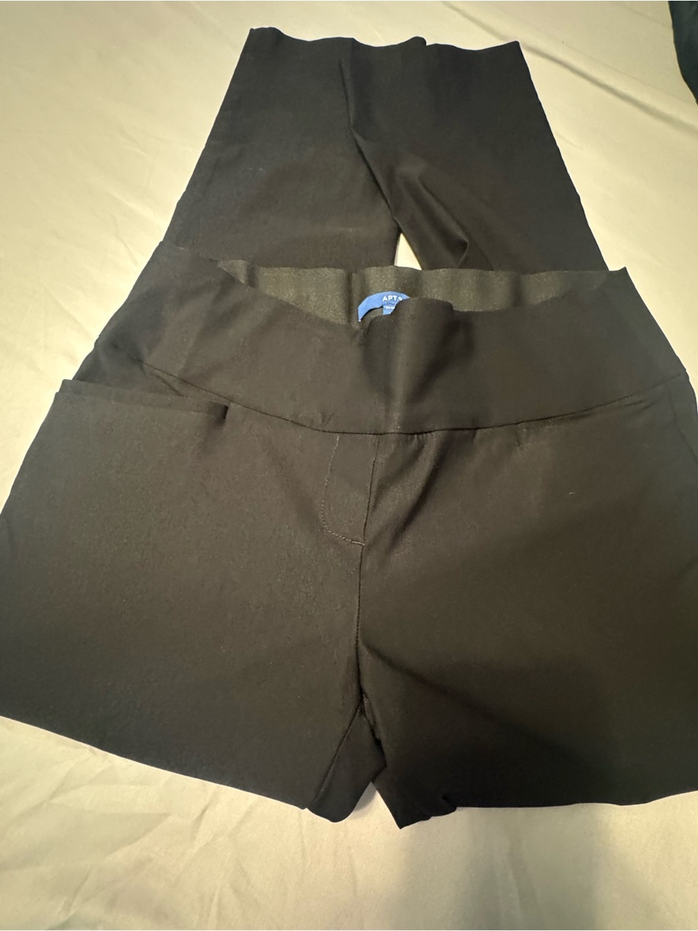 Apt. 9 Black Pull-On Dress Pants -Women’s 12P - Stretch Trousers Never Worn